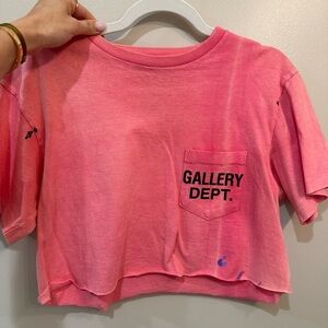Gallery Dept. Pink Baby Tee